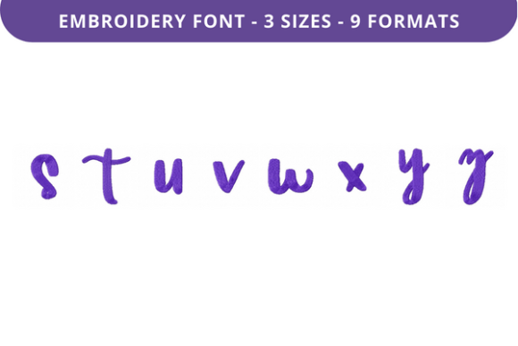 Country Garden Font S to Z Review for Personalized Gifts