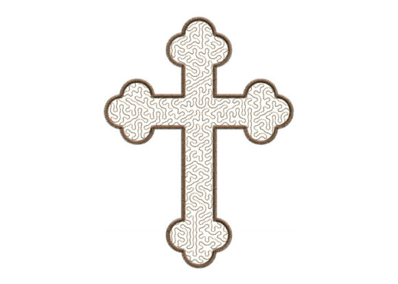 Cross Stippling Stitch: A Seller's Review for Religious Embroidery