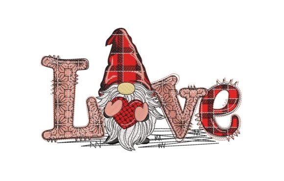 Lovely Gnome for Valentine's Day
