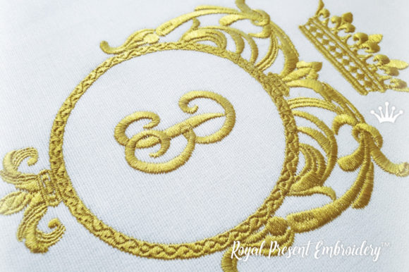 Monogram Frame with Crown Review for Boutique Apparel