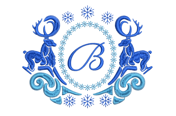 Monogram Winter Deer B: A Designer's Review for Craft Fairs