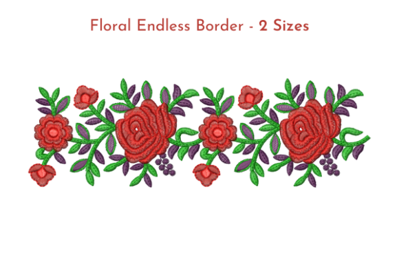 Red Rose Endless Border: A Designer's Review