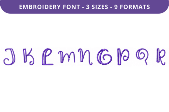 Review: Boxed Sage Font Uppercase J to R